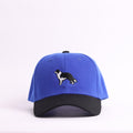 Border Collie Embroidered Royal Blue Cap