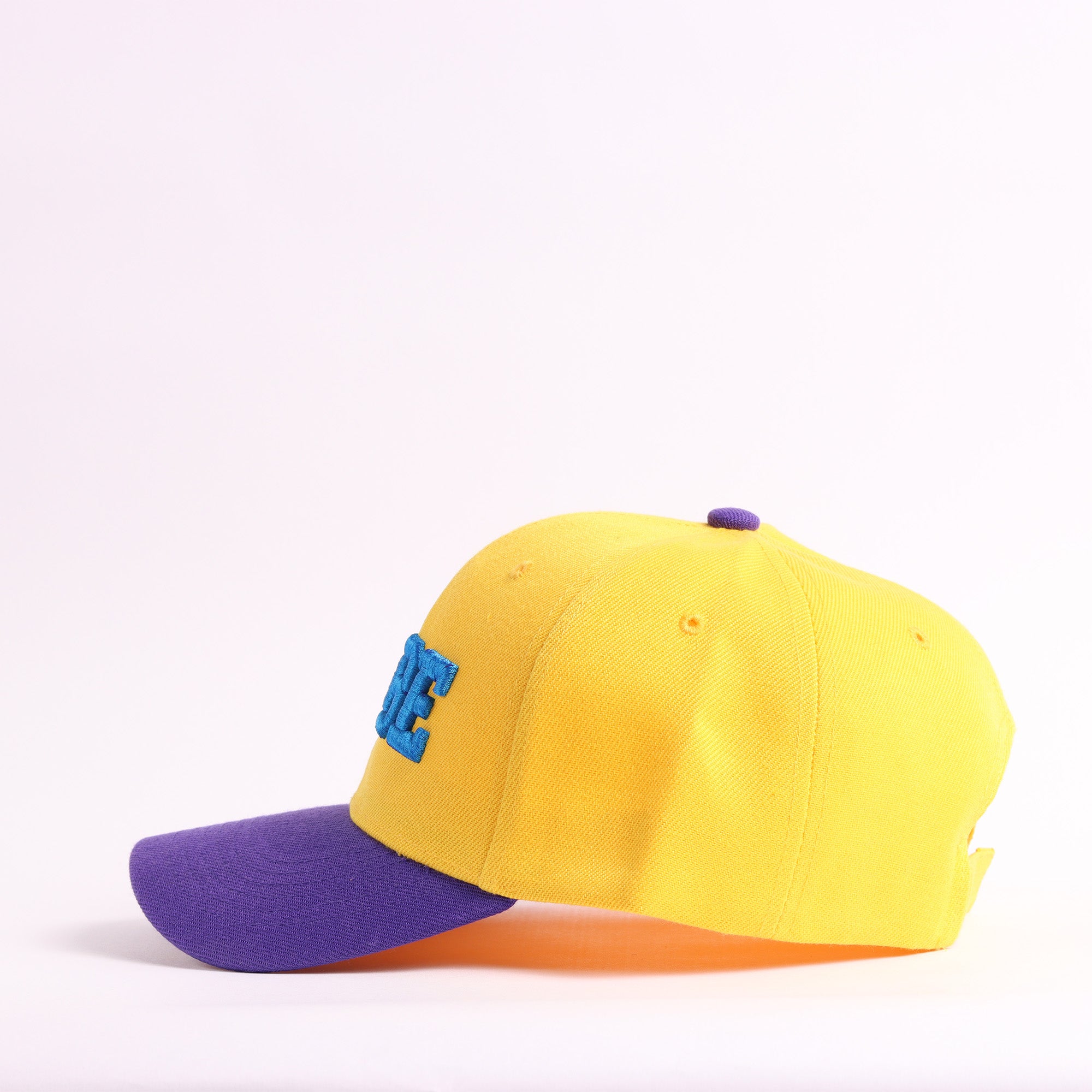 Yellow & Purple "VIBE" Embroidered Cap