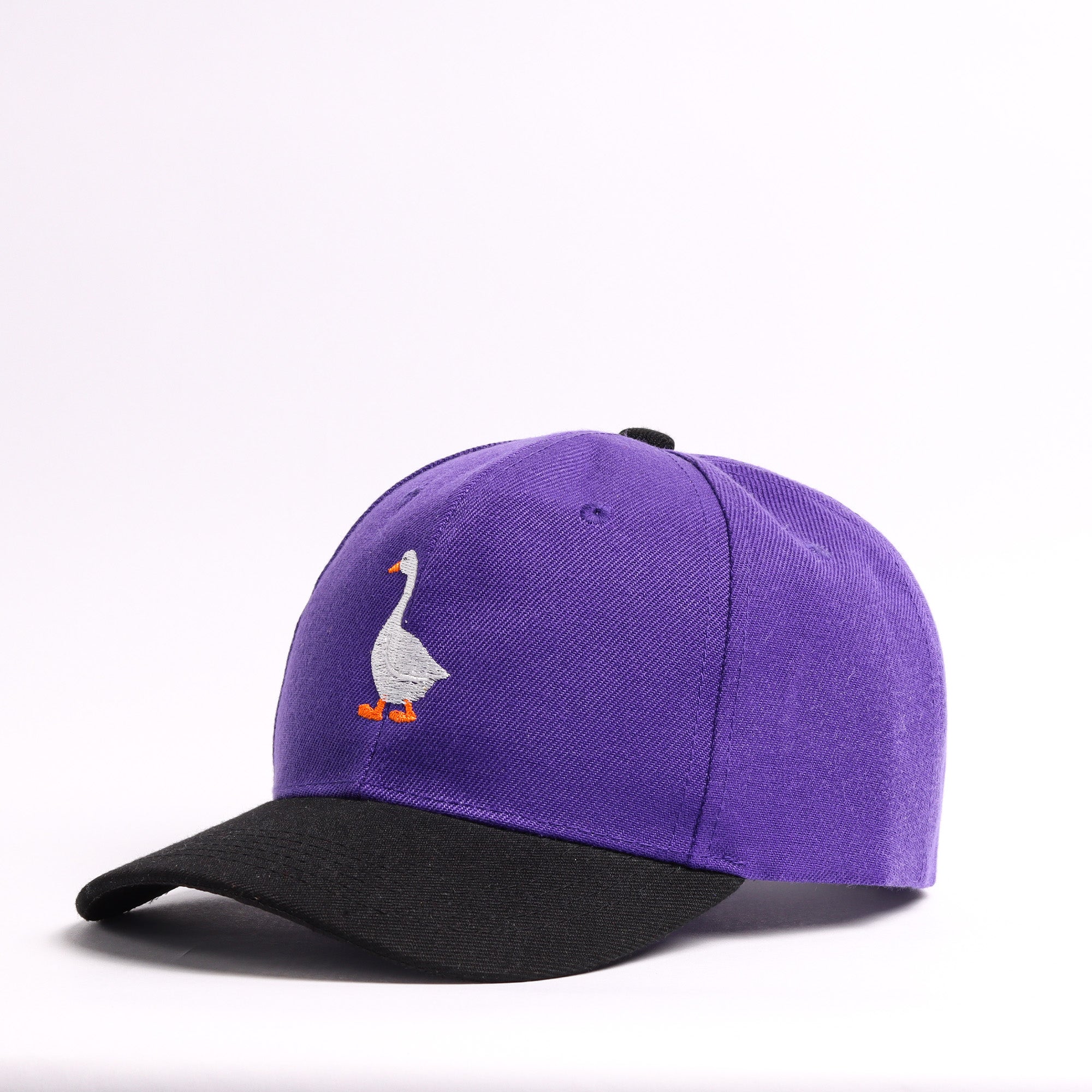 Purple & Black "Silly Goose" Baseball Cap