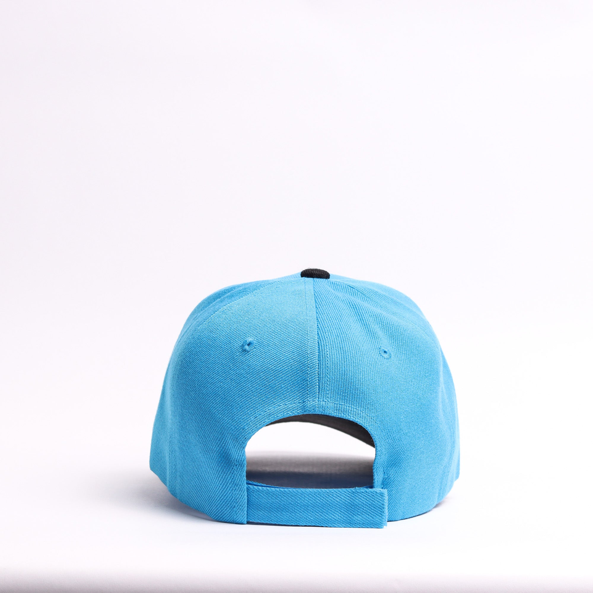 Sky Blue & Black Penguin Embroidered Cap