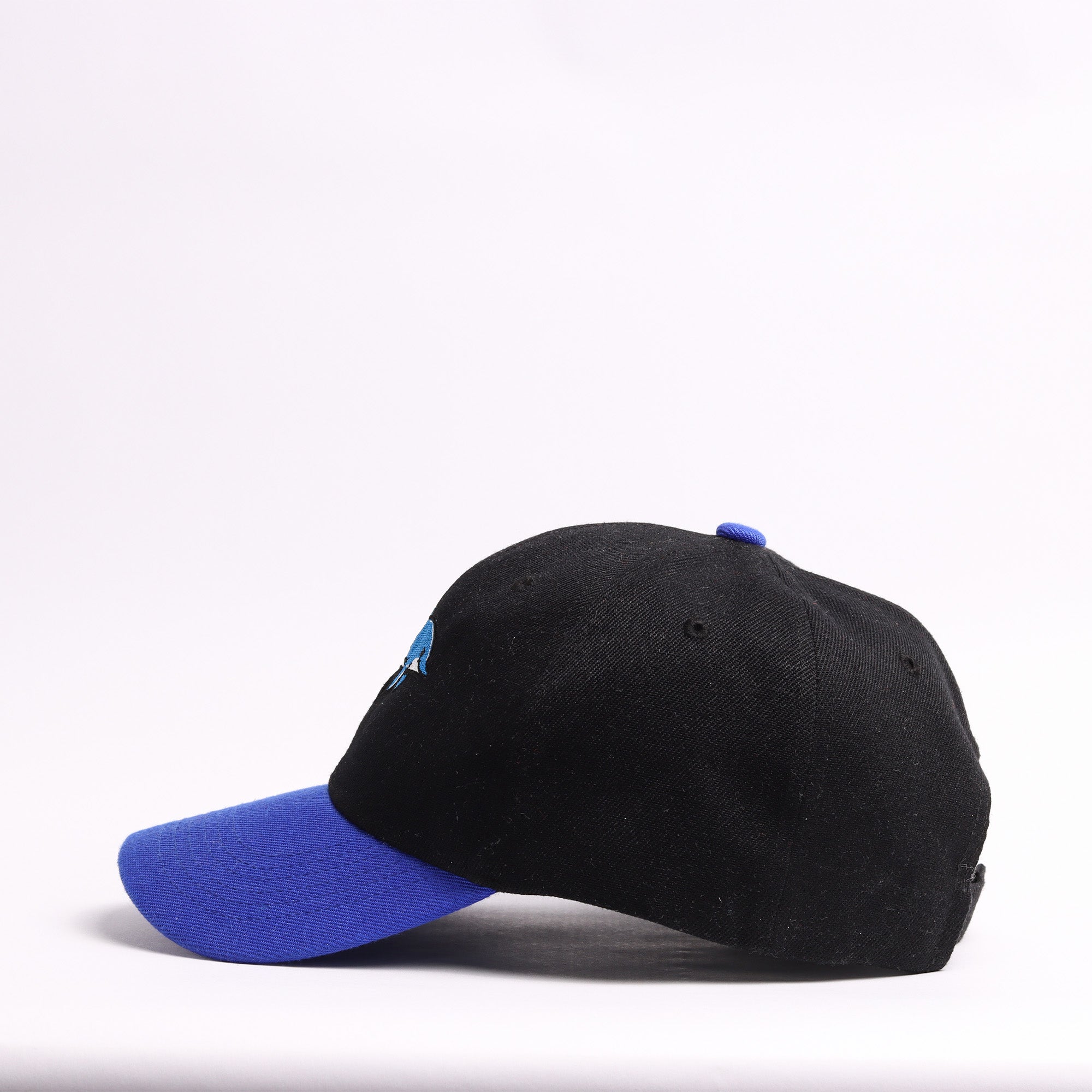 Black & Blue Jumping Dolphin Baseball Cap