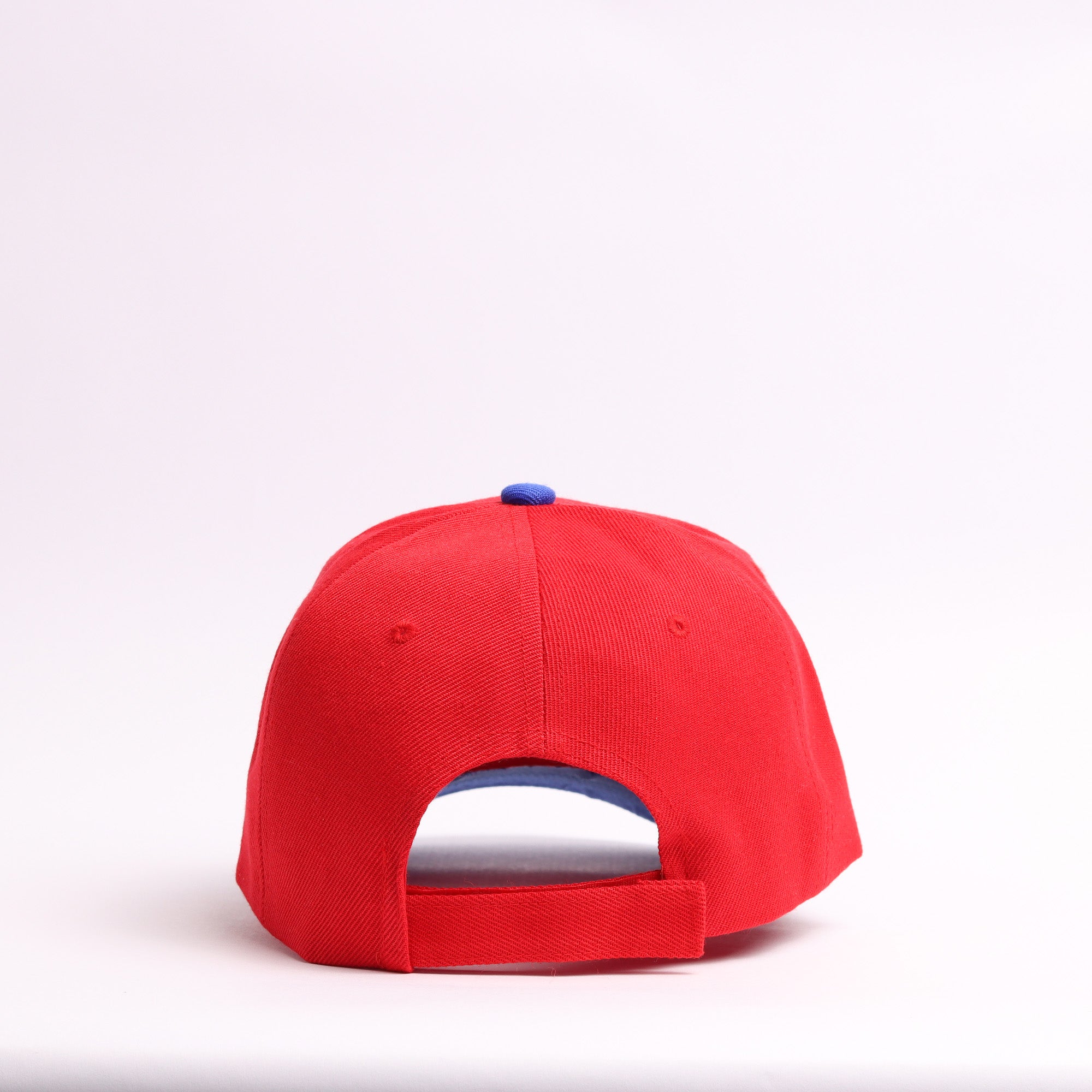 Red & Blue Personalized "Letter" Baseball Cap